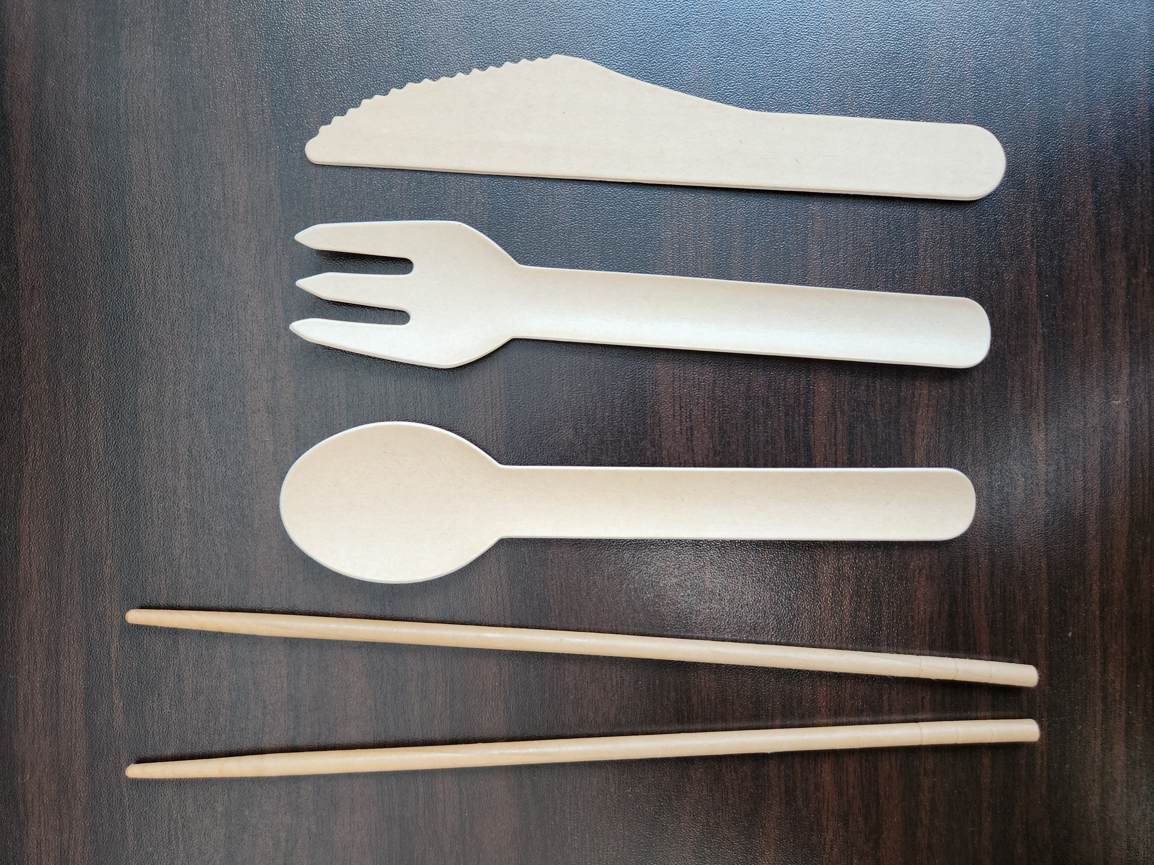 No Coating Paper Cutlery